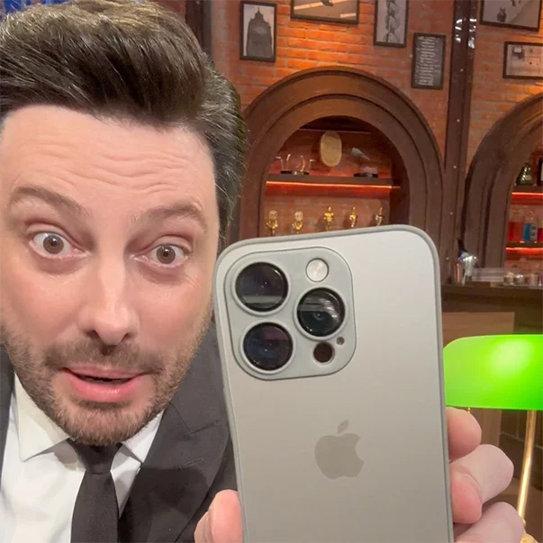 Gentilli com iPhone